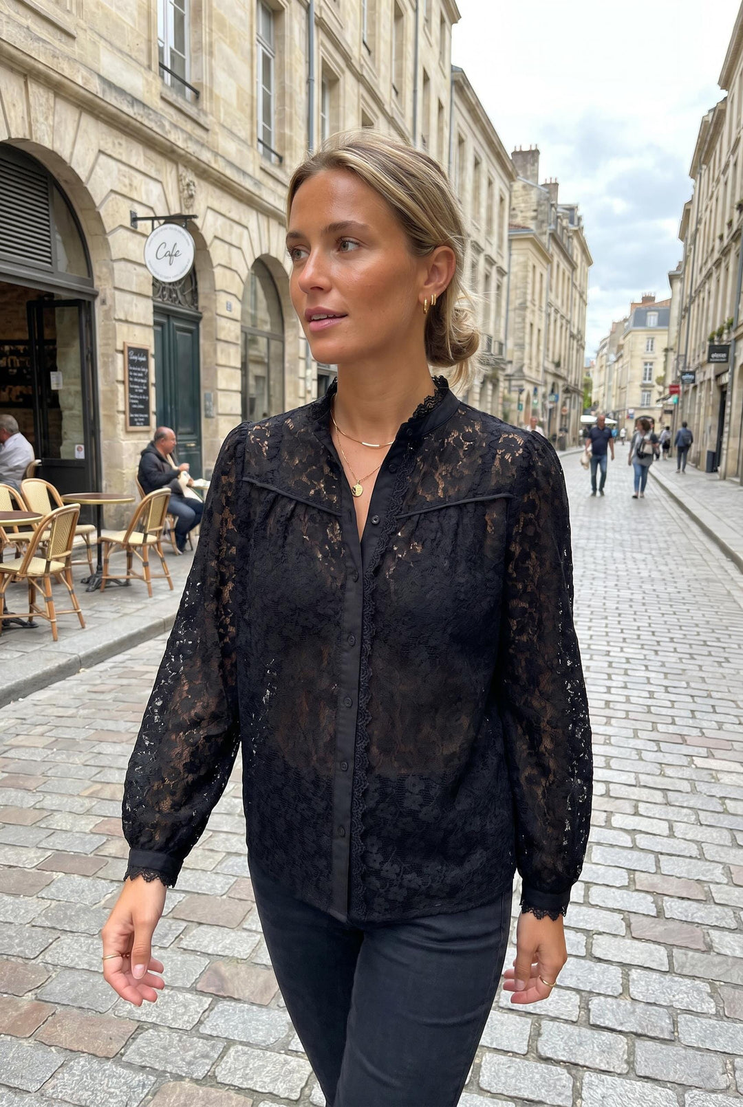 Dear Molly - Ingrid Shirt - Black Skjorter 