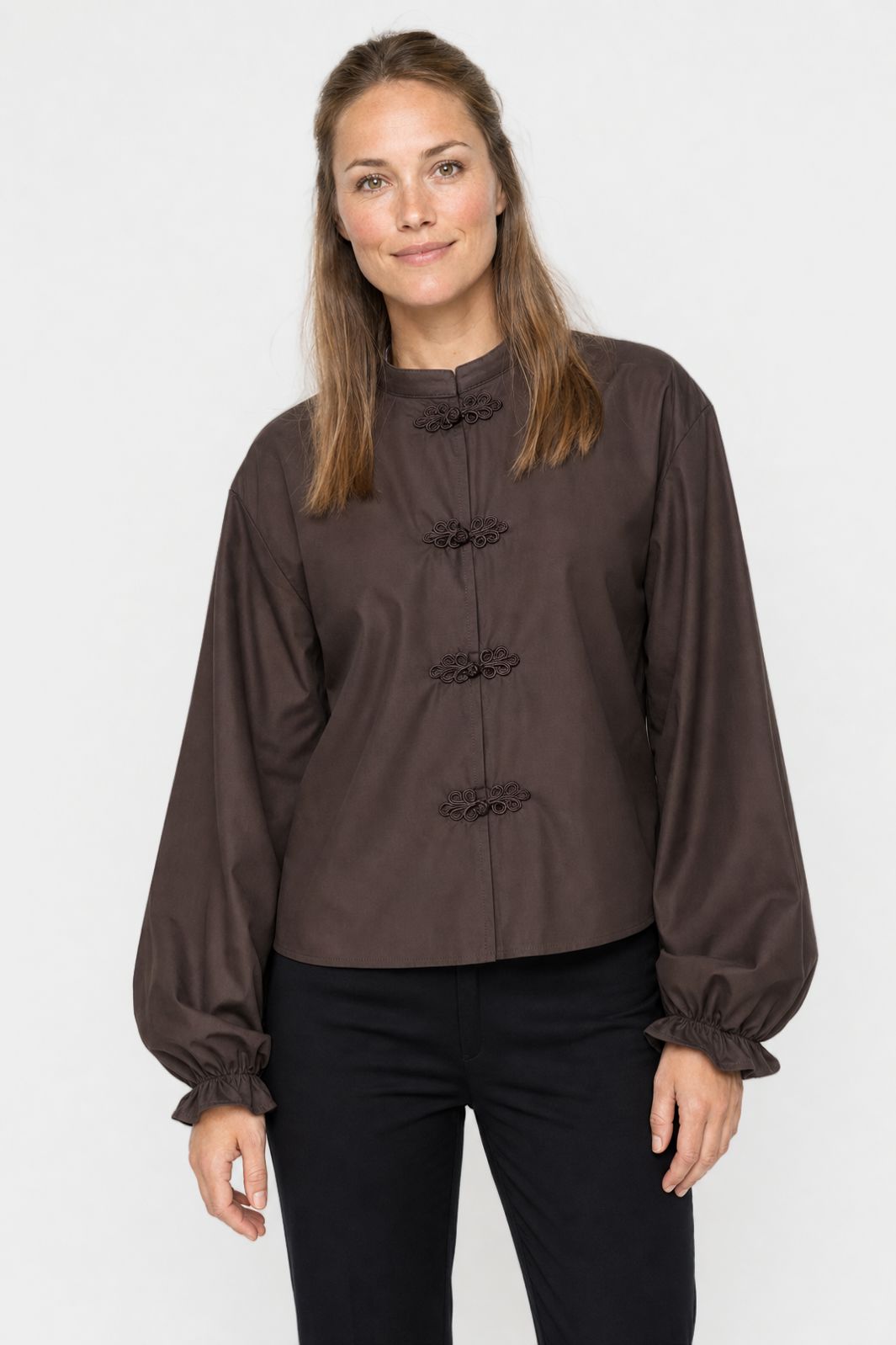Dear Molly - Jill Skjorte Skjorte Ch169989c - Brun - XS