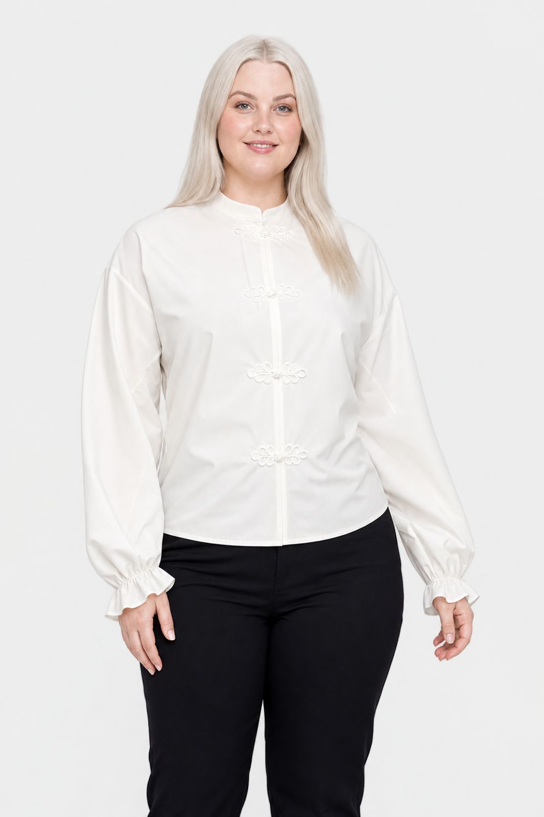 Dear Molly - Jill Skjorte Skjorte Ch169989c - Hvid - XL