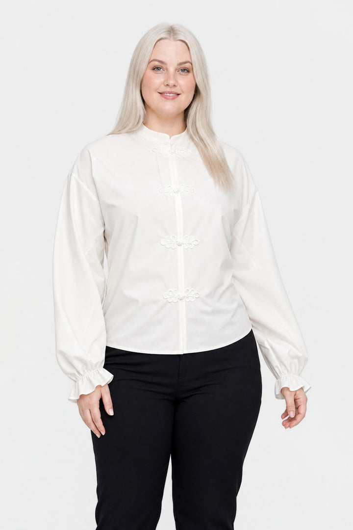 Dear Molly - Jill Skjorte Skjorte Ch169989c - Hvid - XL
