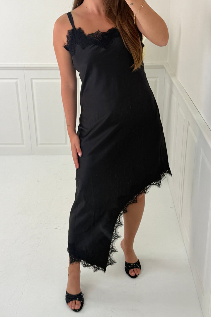 Dear Molly - Lace Long Dress - Black Kjoler 