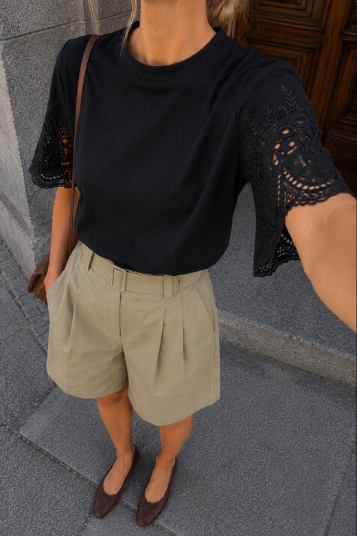 Dear Molly - Lady Shirt Ch168678b - Black Skjorter 