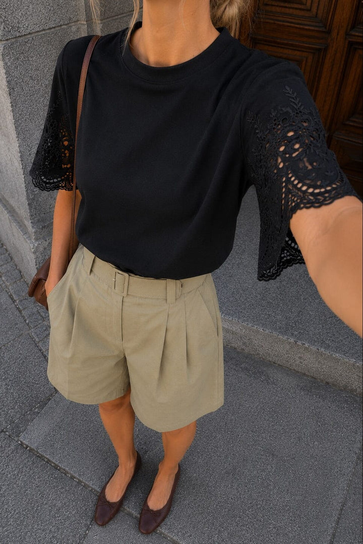 Dear Molly - Lady Shirt Ch168678b - Black Skjorter 