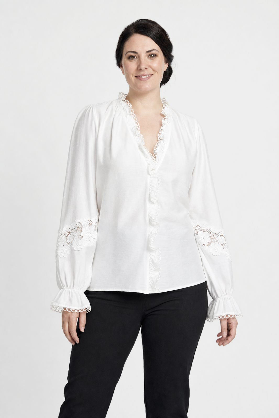 CE_IMG - Dear Molly - Mette Skjorte Skjorte Ch156034b - Hvid - S