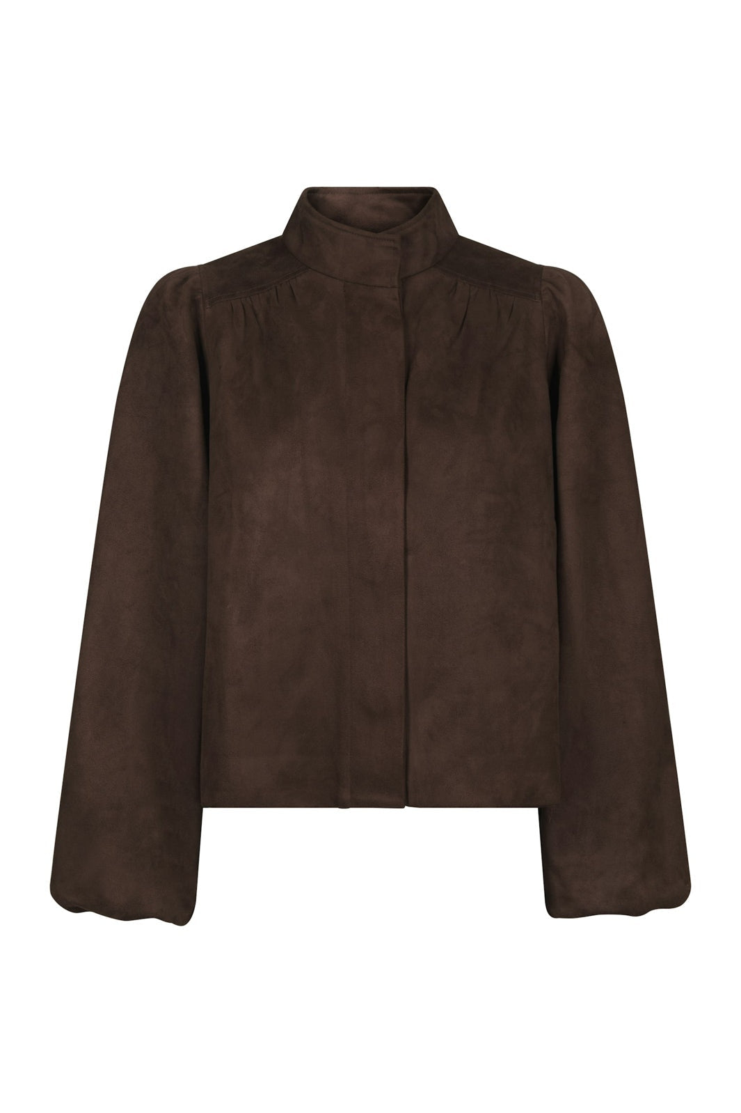Neo Noir - Tirsa Faux Suede Jacket 168389 - 676 - Dark Brown