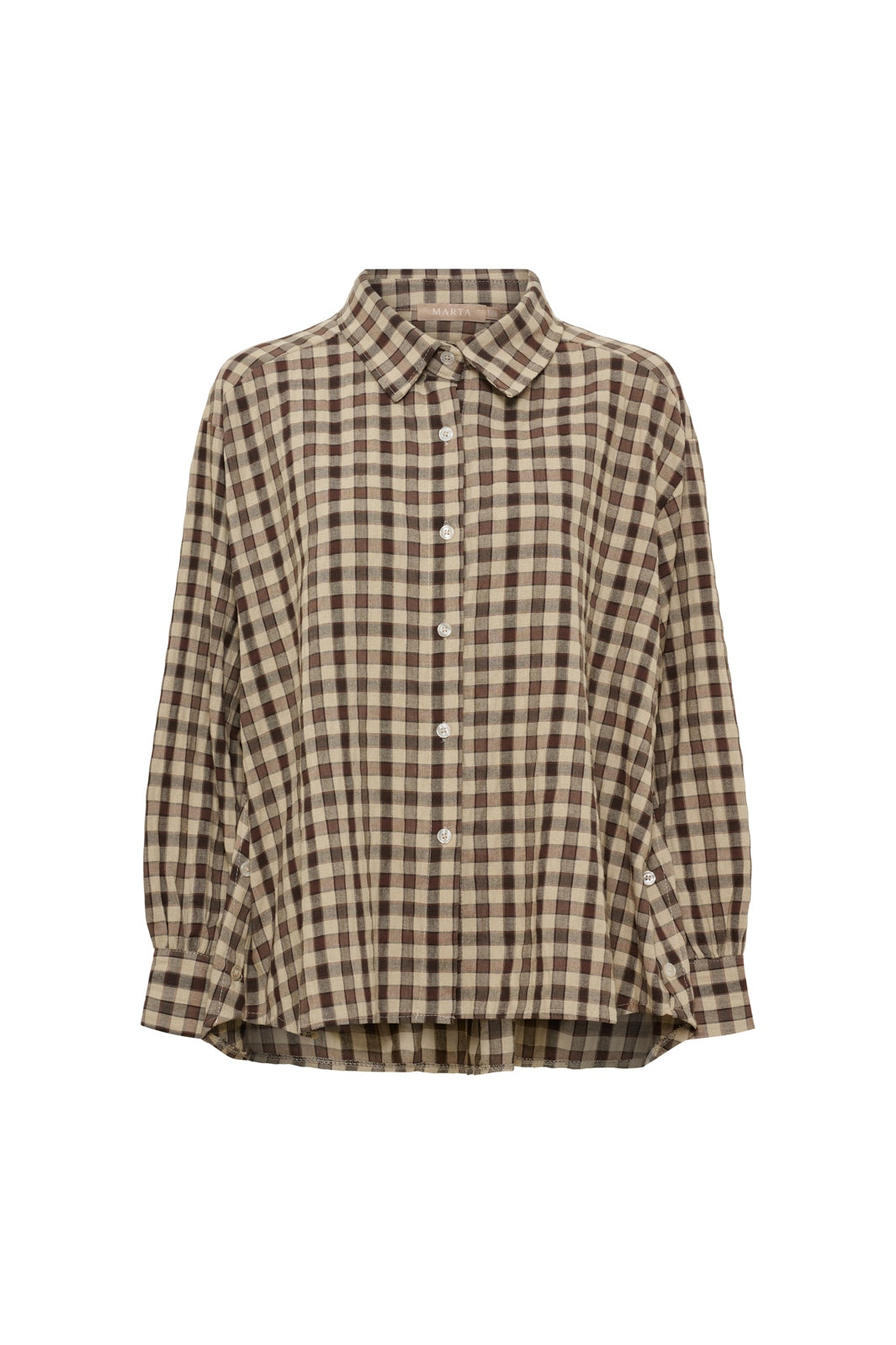 Marta Du Chateau - Mdcxanthe Shirt 8919 - Brown6