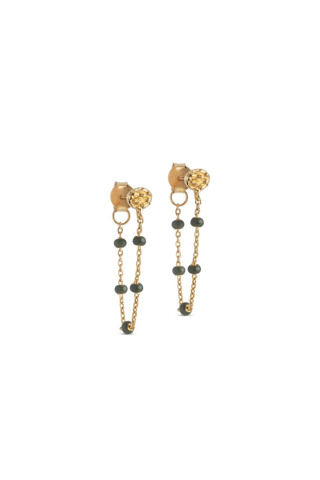 Enamel Copenhagen - Earring, Lola E140GB - Khaki