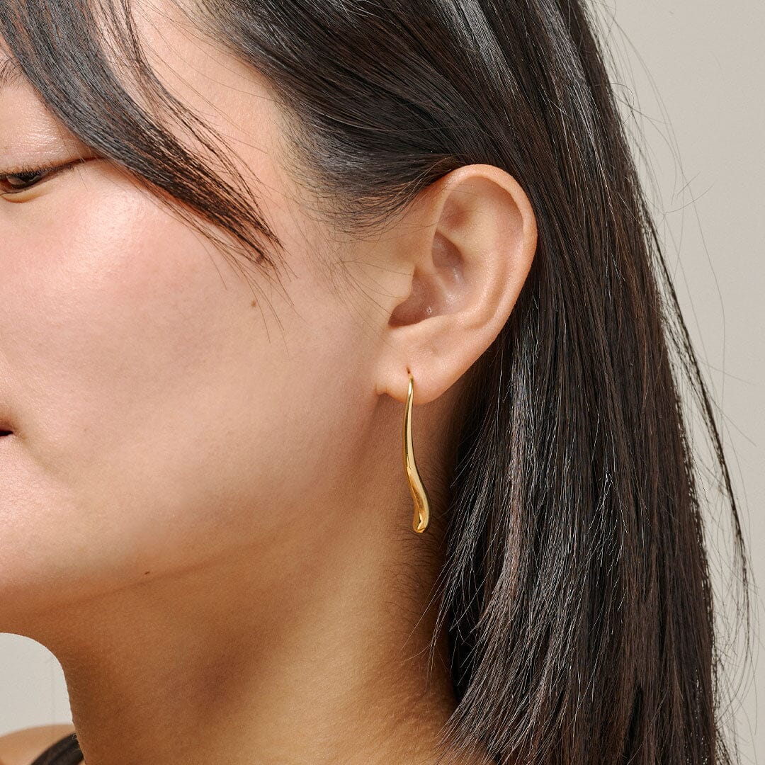 Enamel Copenhagen - Earrings, Elvira E466G - 925S/Gp Øreringe 