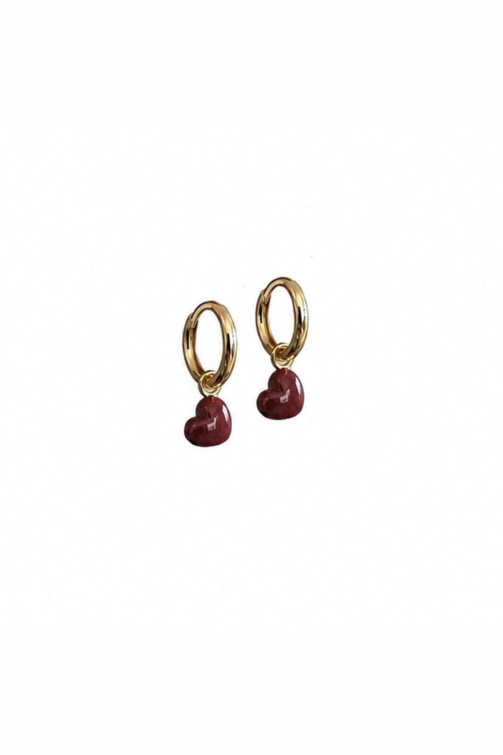 Enamel Copenhagen - Hoops, Grand Amore E507GB - Bordeaux