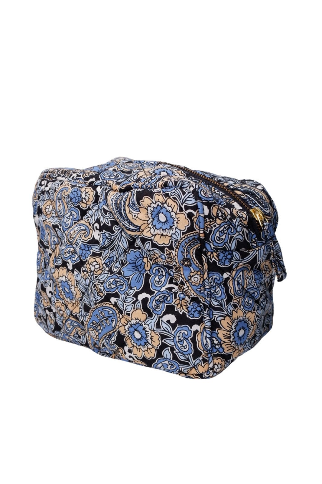 Black Colour - Bcnorma Washbag 7010 - Paisley