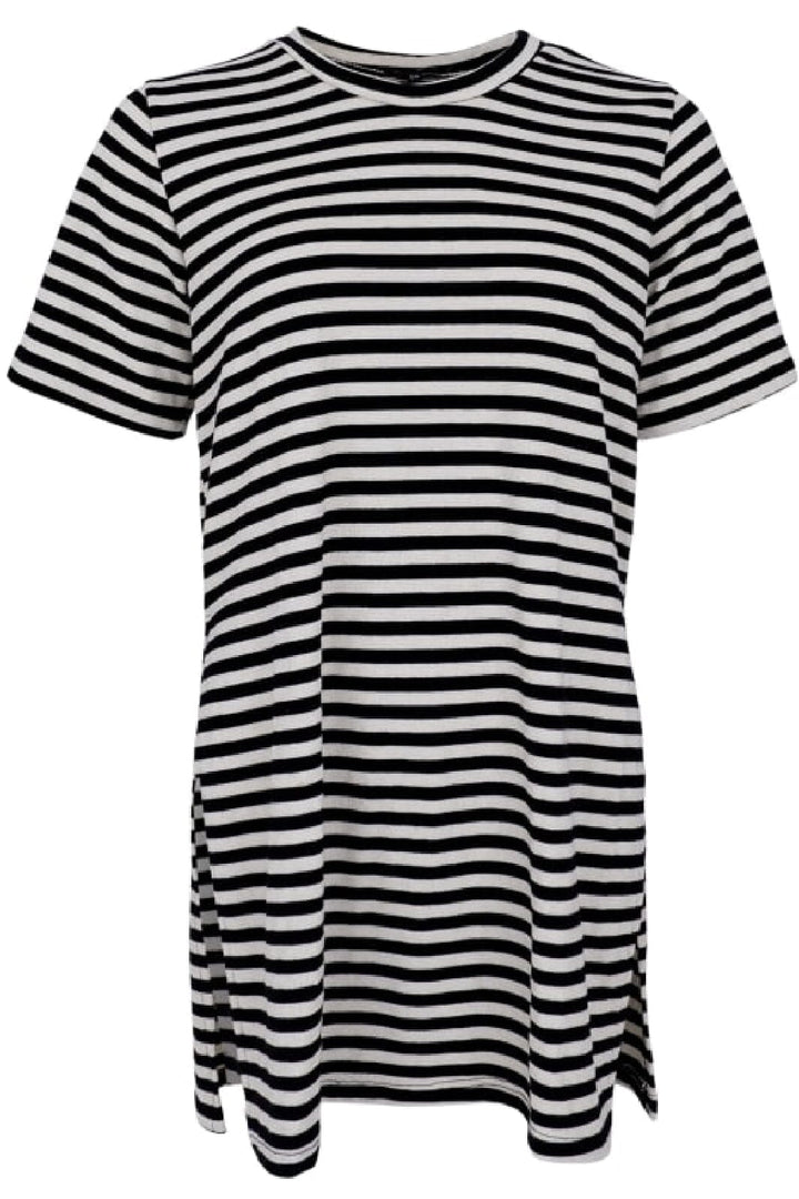 Forudbestilling - Black Colour - Bctaylor Long Blouse - Black (Februar) T-shirts 
