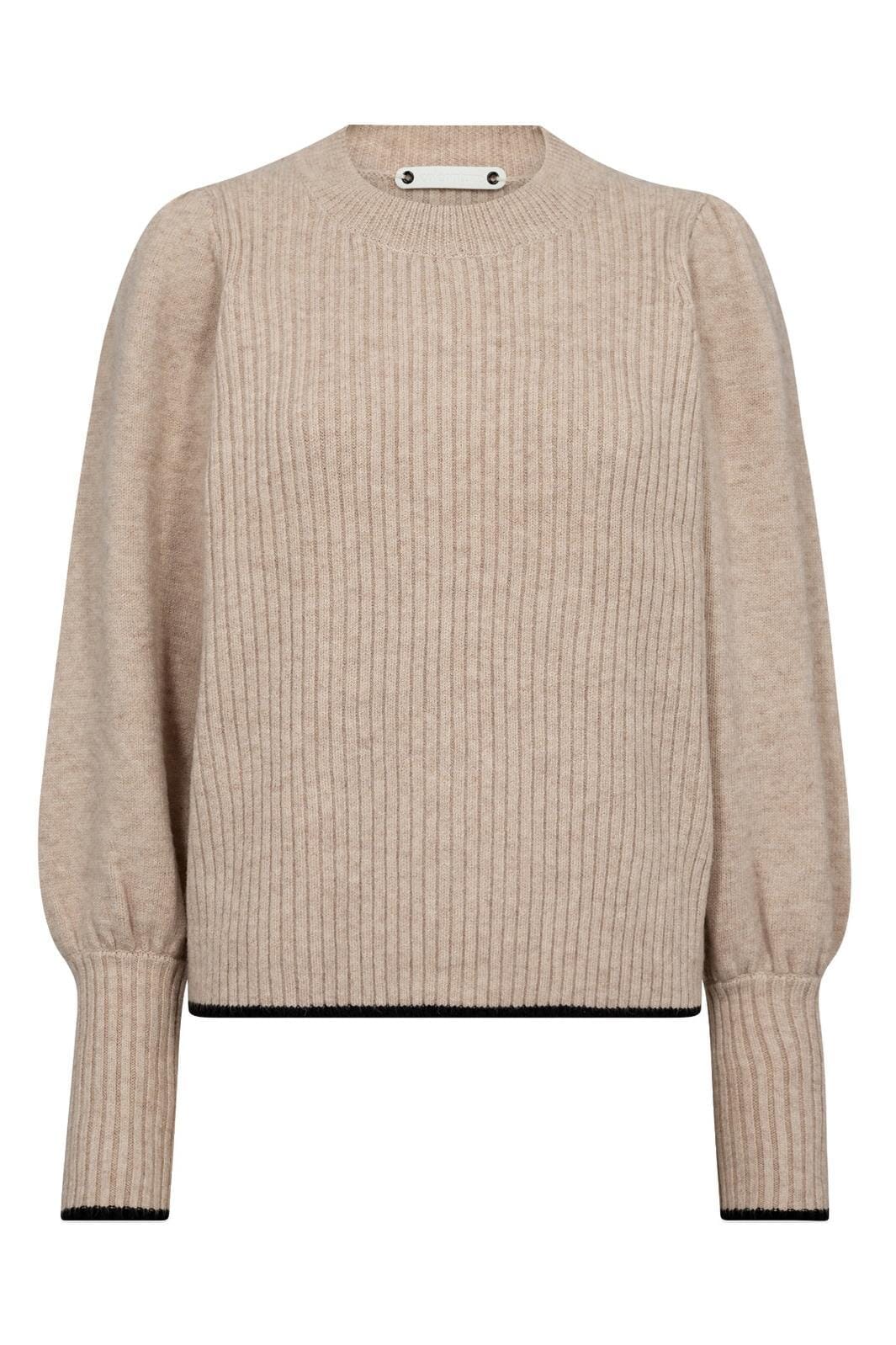 Co´couture - Rowcc O-Puff Knit 32137 - 11 Off White