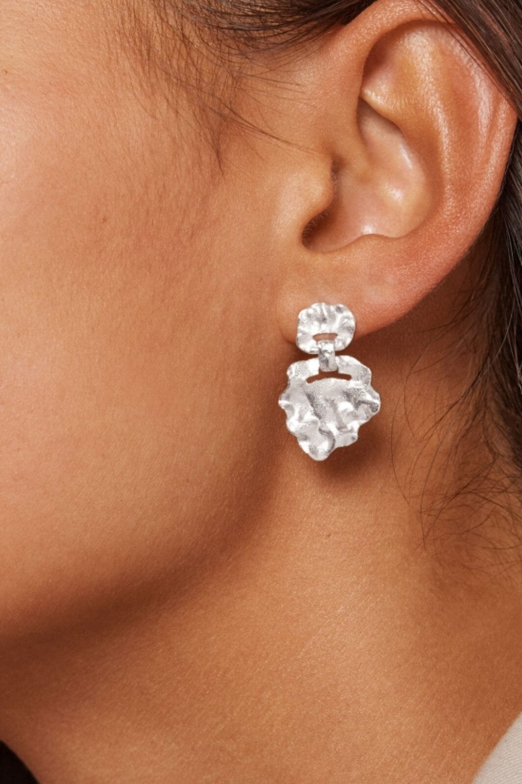Forudbestilling - Enamel Copenhagen - Earring, Windy Small - 925S/M (Januar) Øreringe 