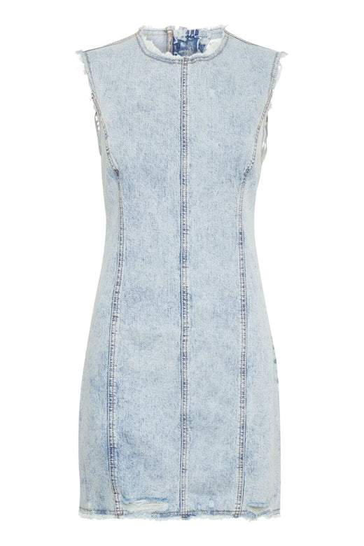 Gestuz - Gzdea Sl Short Dress 10910383 - 107868 - Light Blue Denim