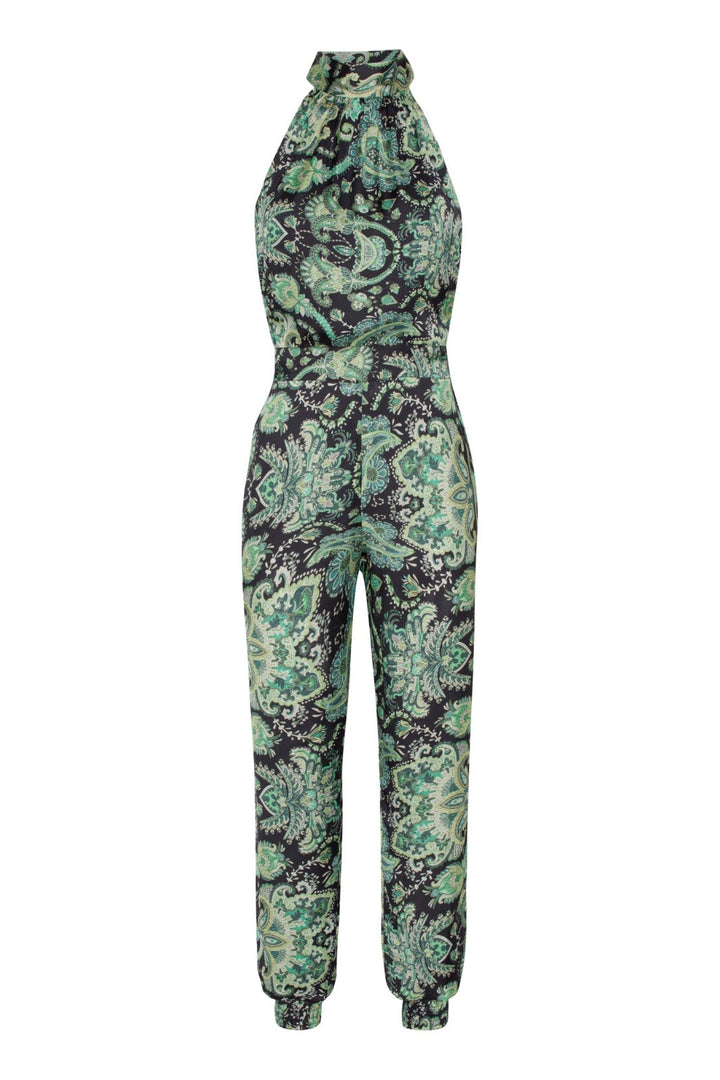 Karmamia - Lennox Jumpsuit - Emerald Paisley