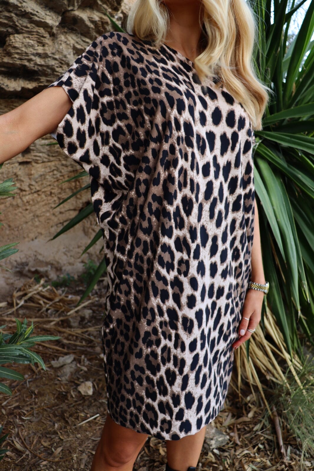 Liberte - Alma-Tunic 9520 - Big Lux Leo Fossil