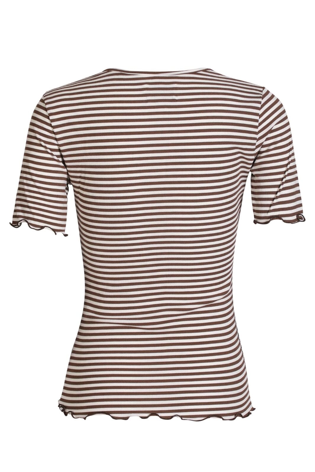 Liberte - Natalia-Ss-Blouse 9971 - Brown Creme Stripe