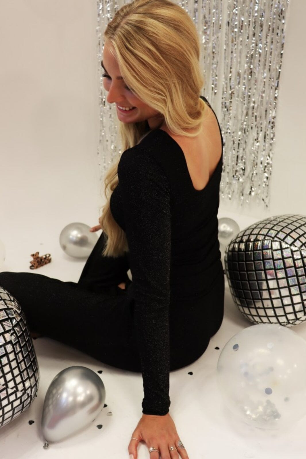 Liberte - Nuno-Ls-Turn-Top 22139 - Black