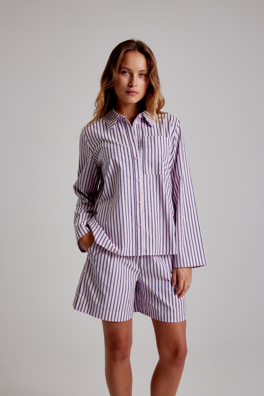 Forudbestilling - Moves by Minimum - Waverly Shorts 4299 241244299 - 1614 - Rose Elegance Shorts 