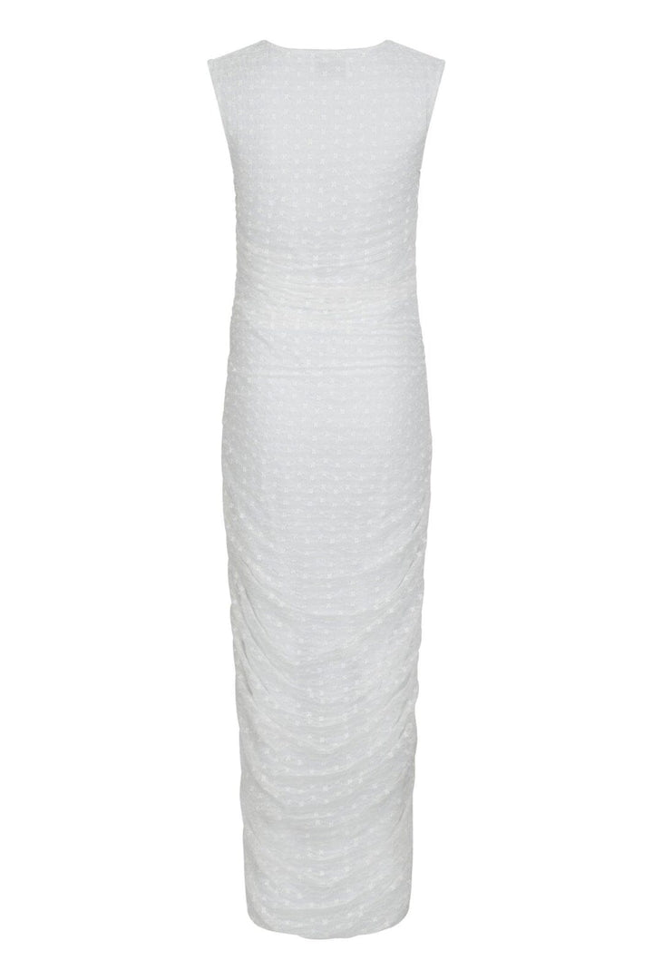 Neo Noir - Valinita Mesh Flower Dress 164904 - 120 - White