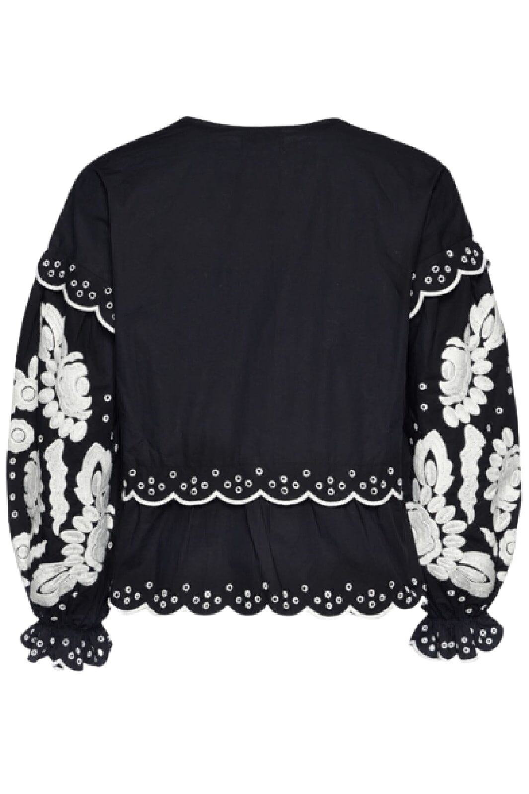 Sissel Edelbo - Martha Top SE 972.2 - Black W. White Swan