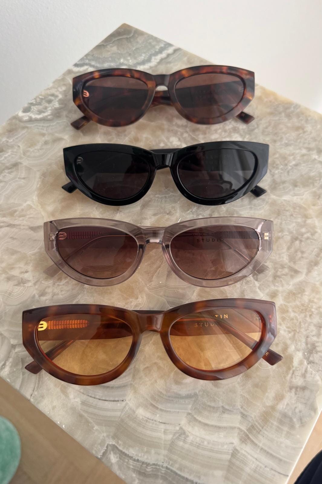 Forudbestilling - Valentin Studio - Audrey 1-003 - Tortoise Brown Solbriller 