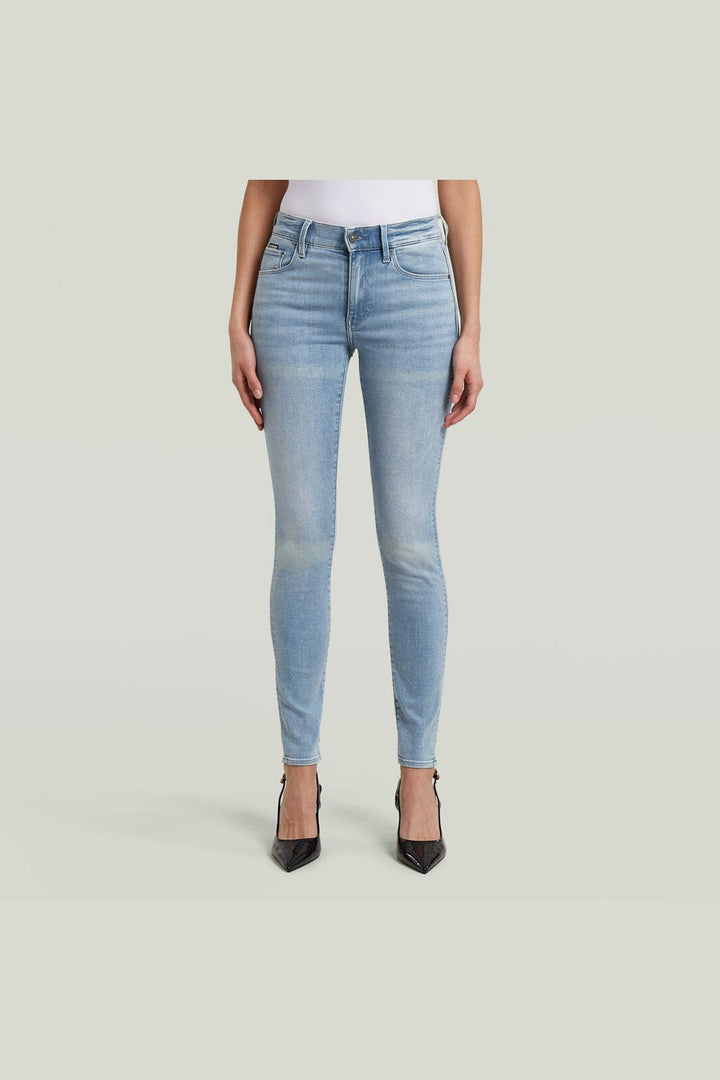 G-Star - 3301 Skinny Wmn D05175-8968-424 - Lt Aged