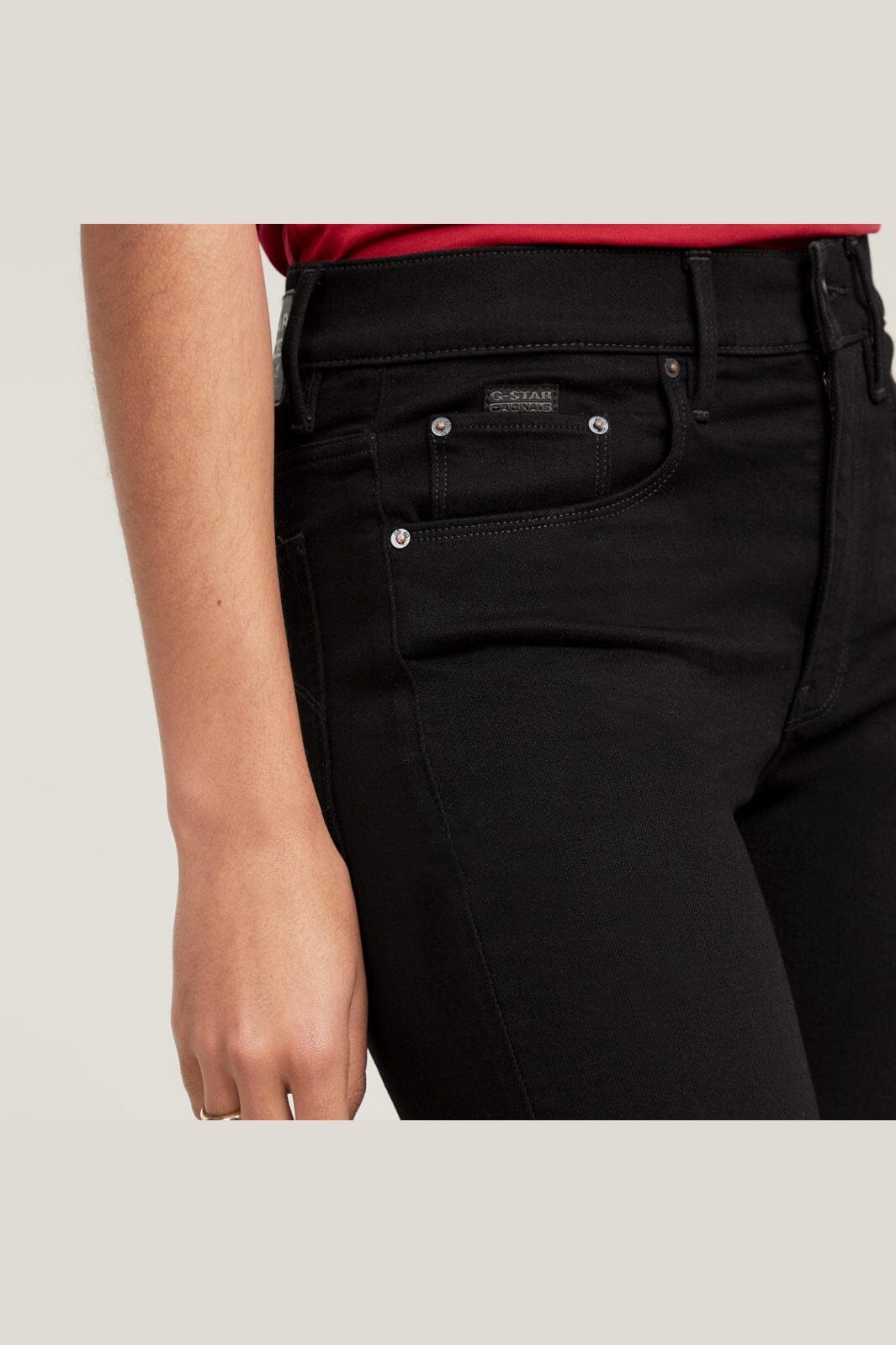 G-Star - 3301 Skinny Wmn D05175-B964-A810 - Pitch Black