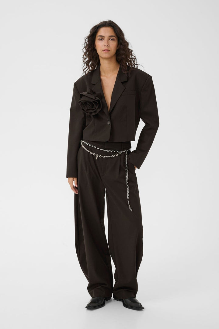 Gestuz - Gzcallia Barrel Pants 10910449 - 191018 - Ganache