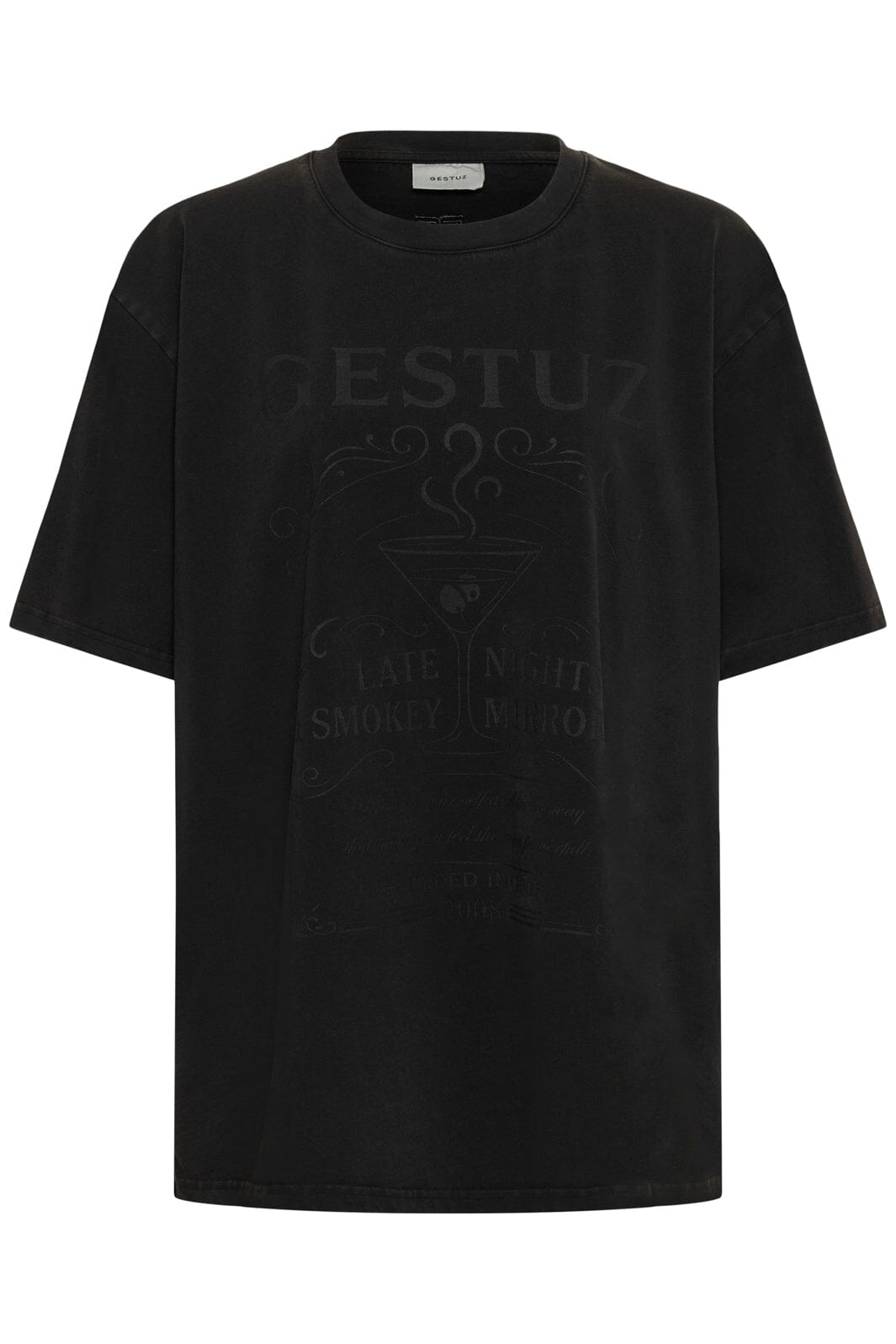 Gestuz - Gzelrose Tee 10911643 - 100017 - Black