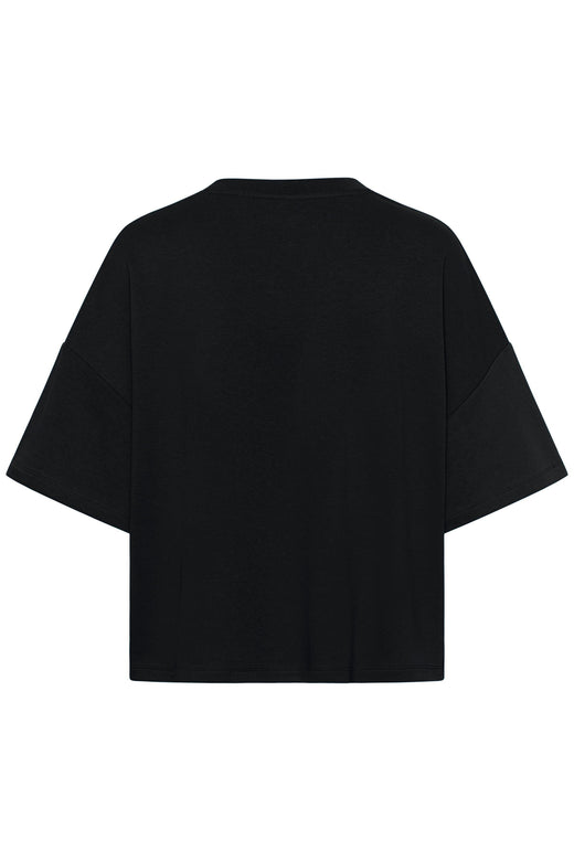 Gestuz - Gzgilsa Sweat Tee 10911431 - 100017 - Black T-shirts 