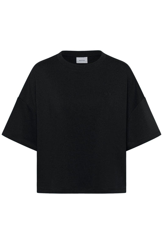 Gestuz - Gzgilsa Sweat Tee 10911431 - 100017 - Black T-shirts 