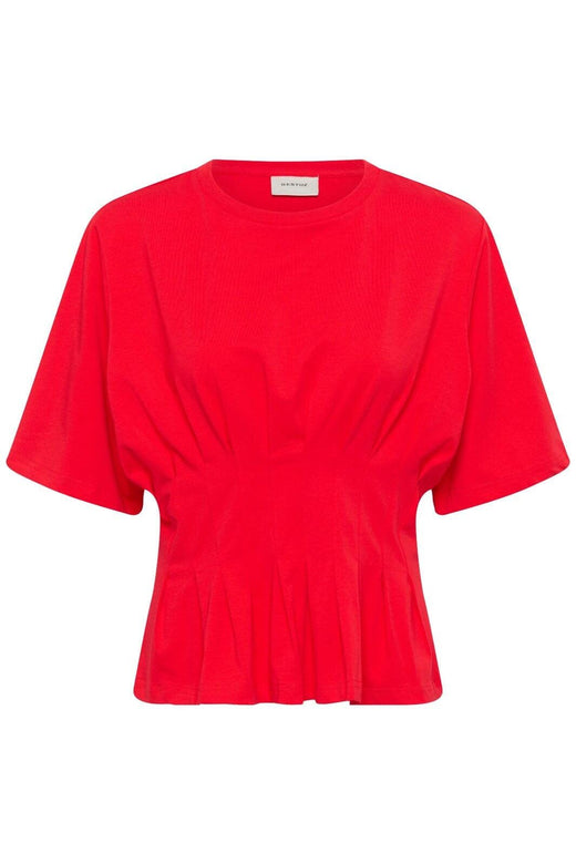 Gestuz - Gzinez Tee 10910147 - 181660 - Tomato Bluser 