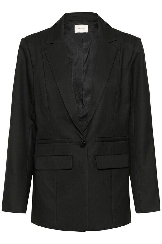 Gestuz - Gzpaula Blazer 10910914 - 100017 - Black Blazere 
