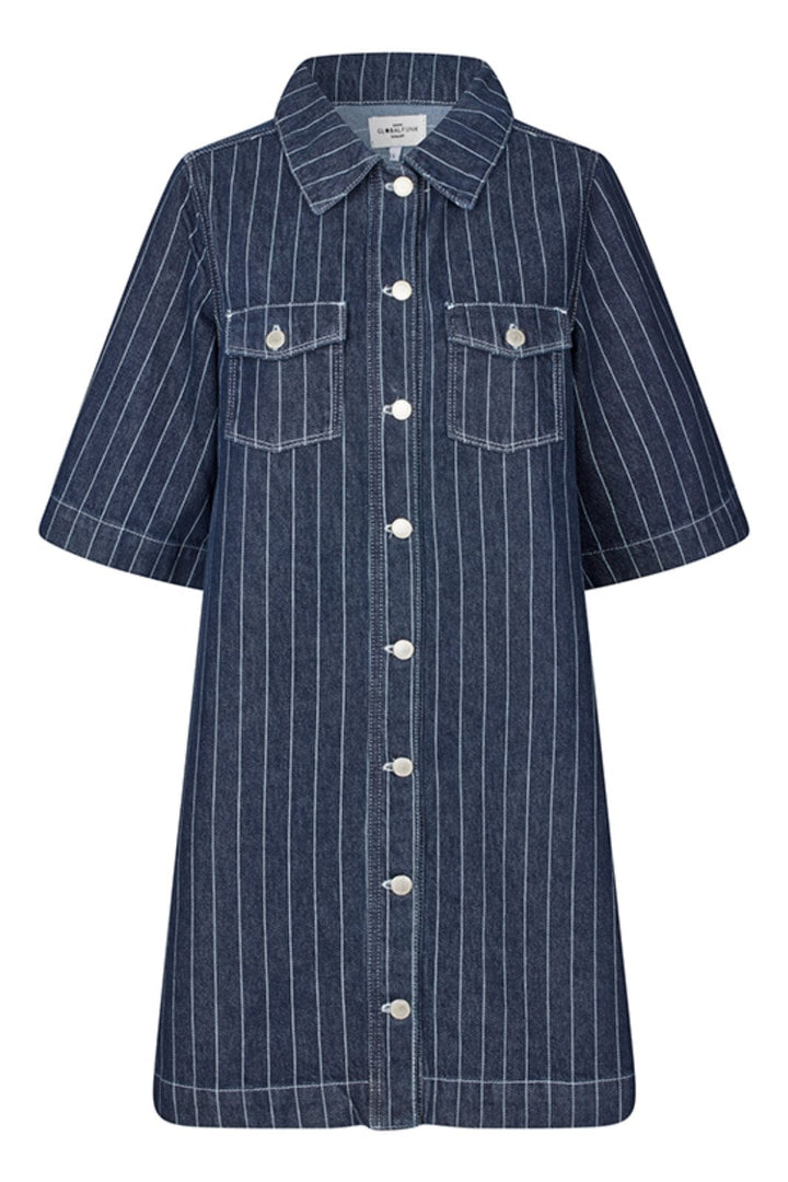 Global Funk - Mira-G - 608 Navy Pinstripe