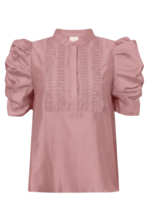 Gossia - Annsofigo Lull Blouse G2573 - Dusty Rose Bluser 