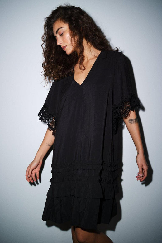 Gossia - Astridgo Dress G2960 - Black Kjoler 