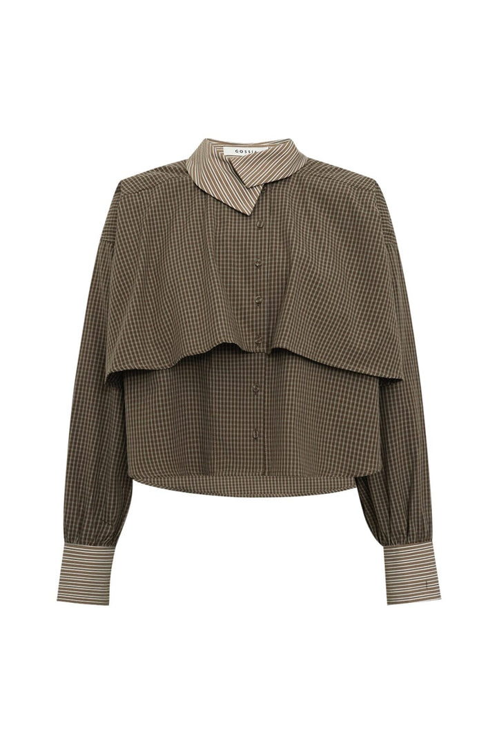Gossia - Chalinego Shirt G3211 - Brown Checks