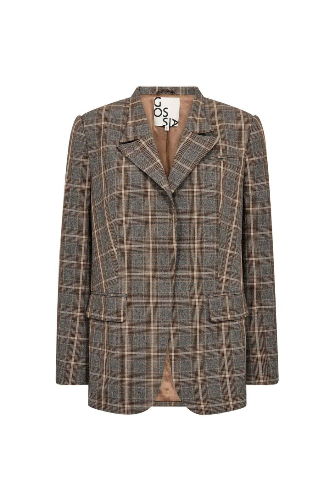 Gossia - Elligo Blazer G3260 - Brown Checks
