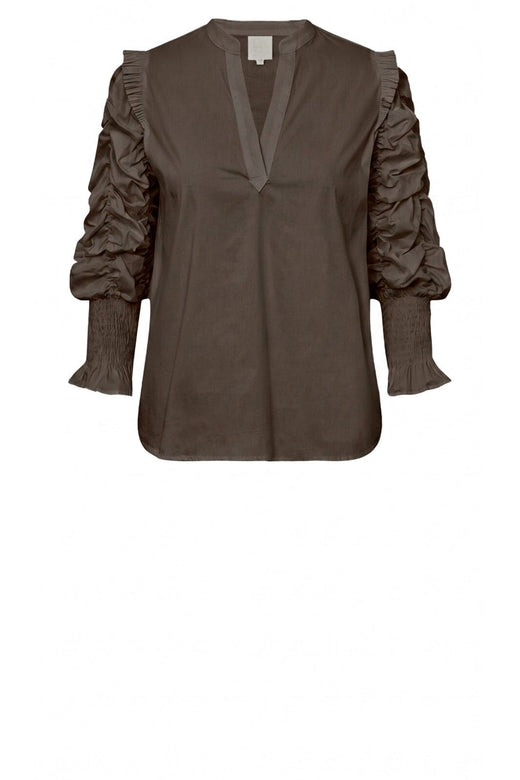 Gossia - Gotrine Blouse G1226 - Milk Chocolate