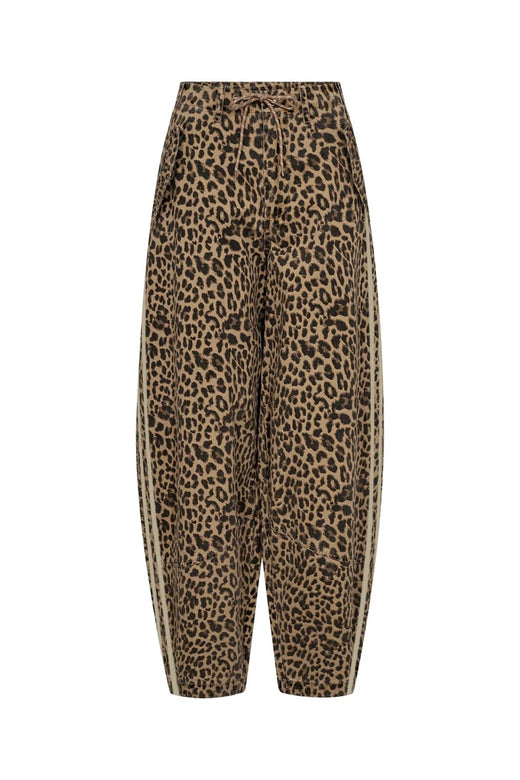 Gossia - Juliettego Cargo Pants G3355 - Leopard Print/Cream Stripe