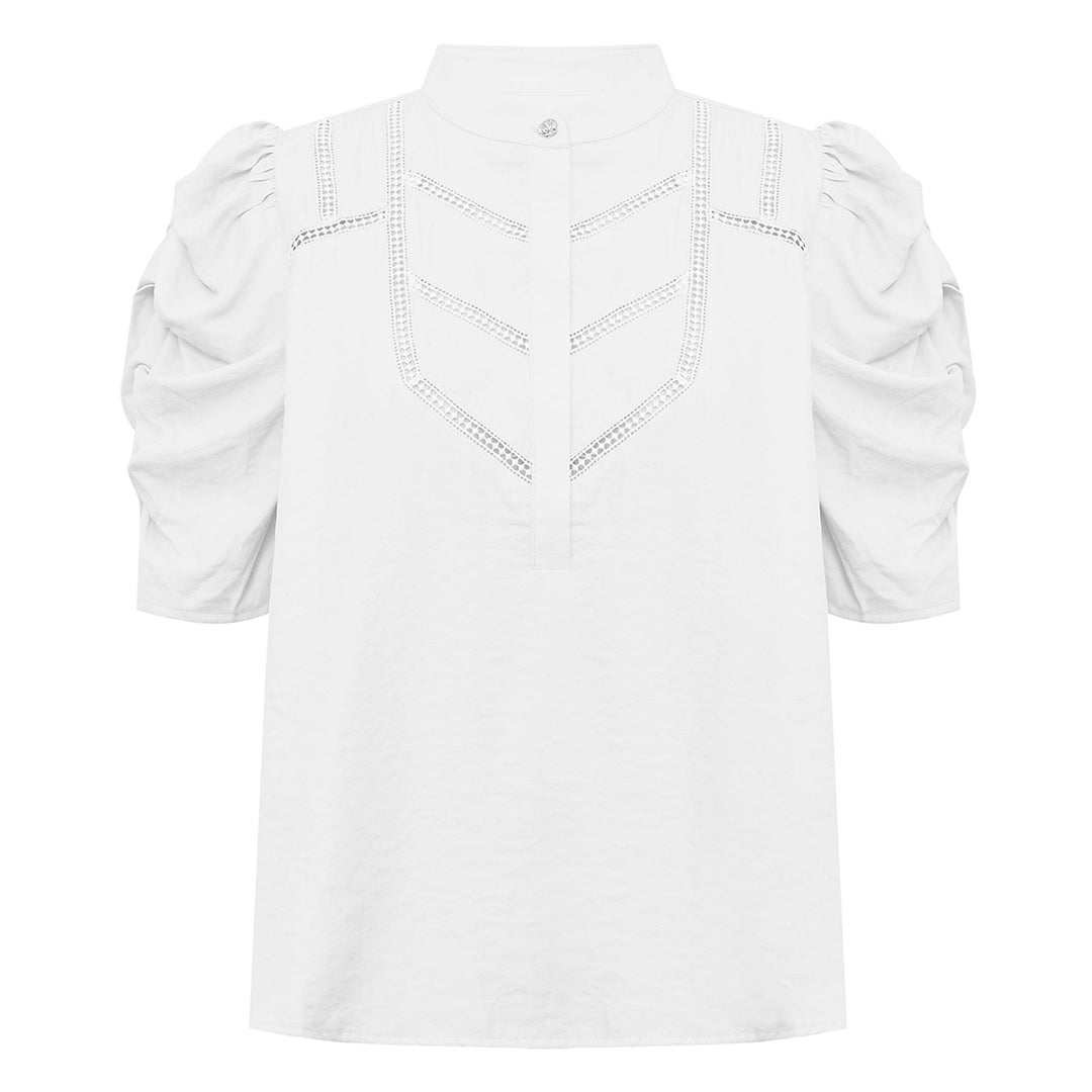 Gossia - Karitgo Jo Blouse G3393 - Off-White Bluser 