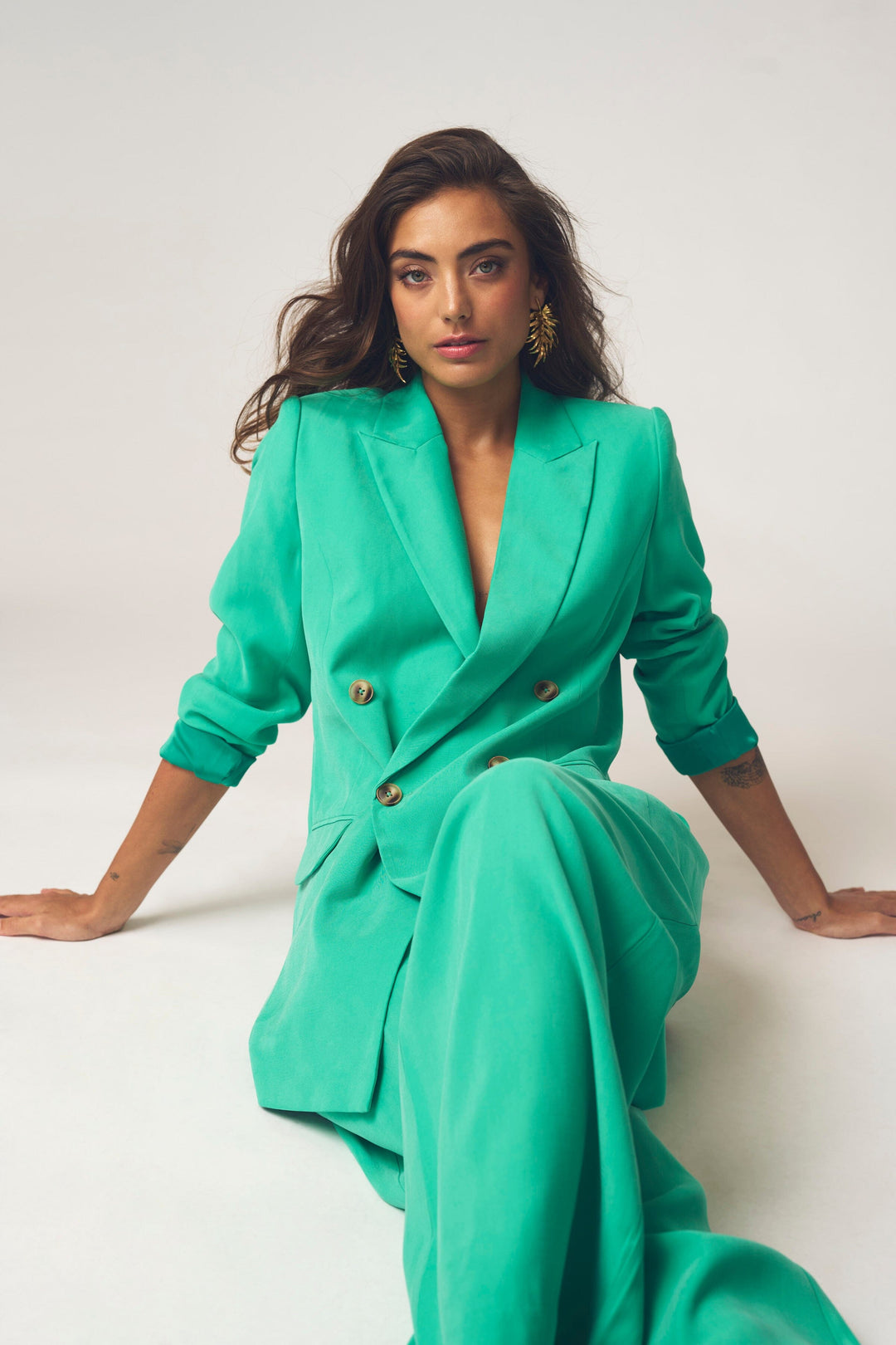 Gossia - Katlago Jo Pants G1770 - Diamond Green Bukser 