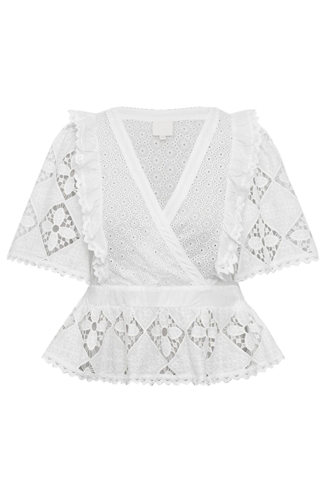Gossia - Lanago Blouse G3016 - White