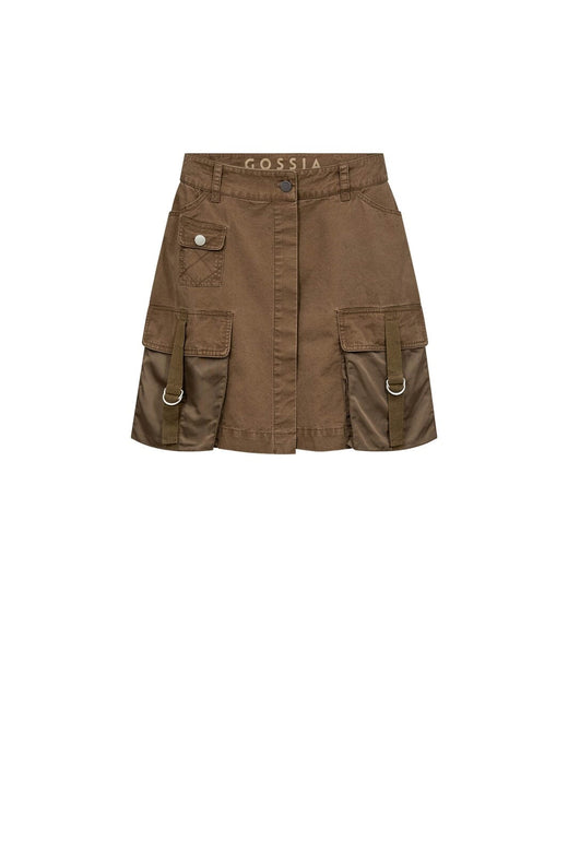 Gossia - Marleago Skirt G3046 - Khaki Brown