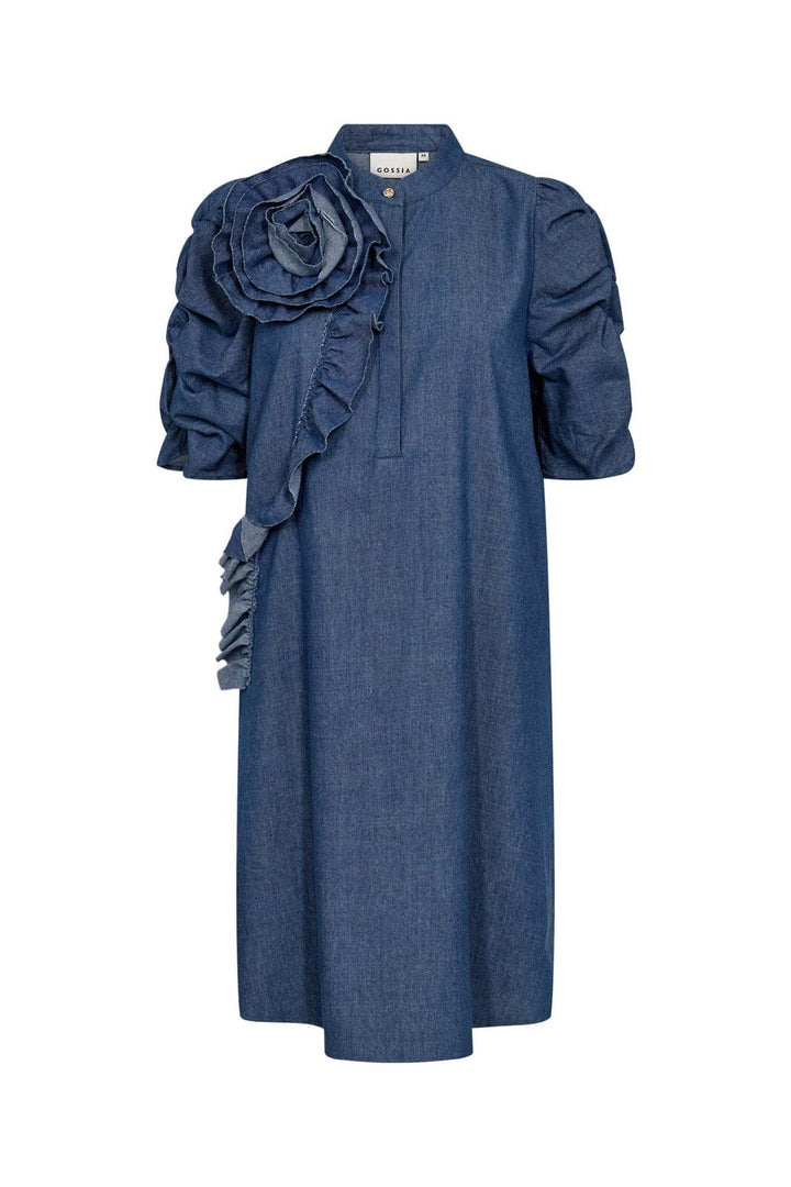 Gossia - Miljago Jo Dress G3388 - Denim Chambrey