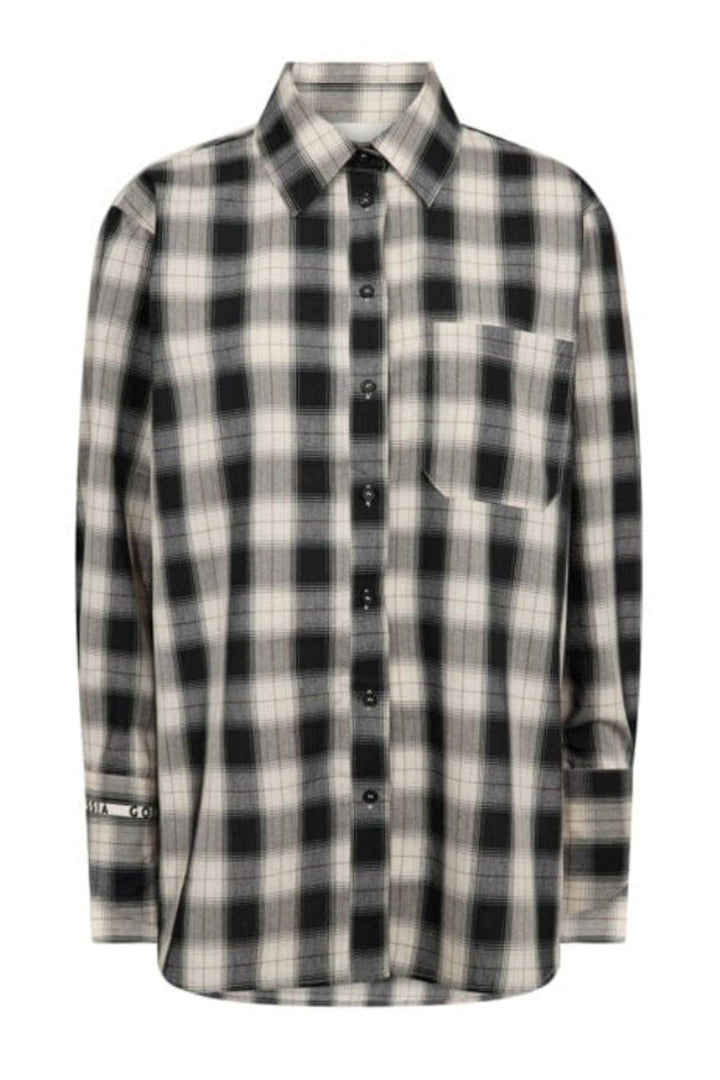 Gossia - Pipigo Shirt G3175 - Black Checks