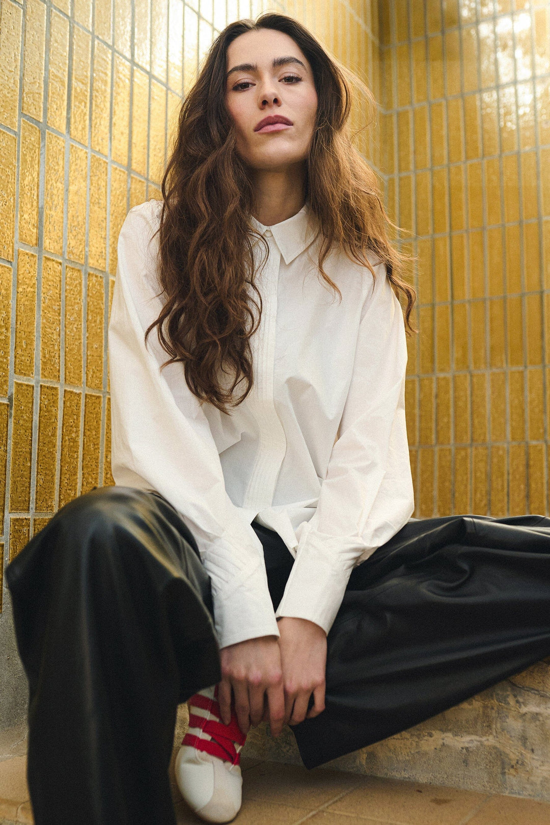 Gossia - Wiviango Shirt G3177 - Off-White Skjorter 