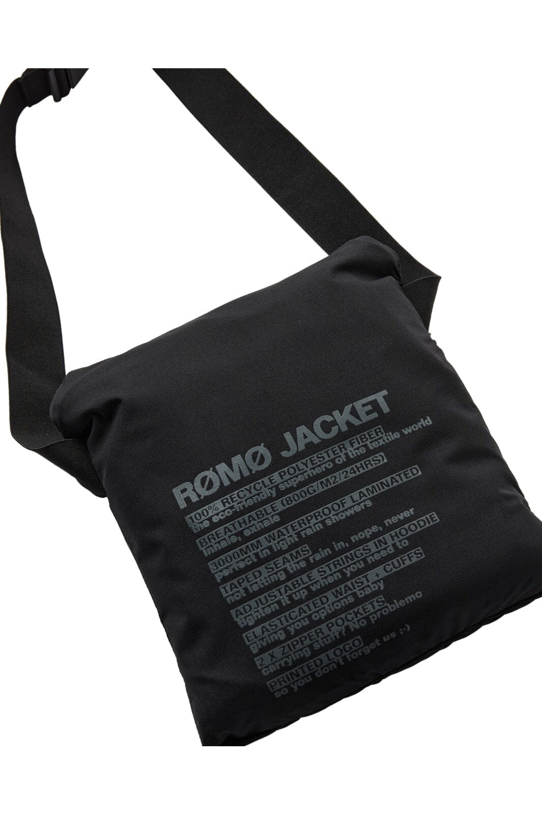 H2O - Rømø Lw Rain Jacket Packable 100980 - 3500 - 3500 Black
