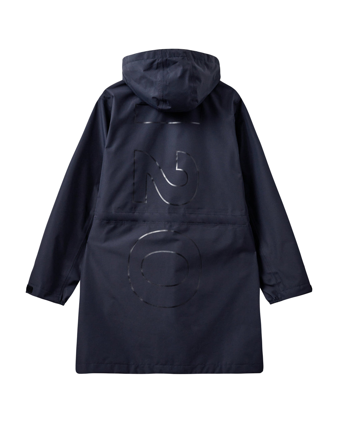 H2O - Rømø Lw Rain Long Jacket - 2500 Navy